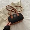 Estilo Coreano Moda para o dia a dia Estilo Hong Kong bolsa de mão retrô 2024 Nova Bolsa tiracolo estilo Ocidental bolsa quadrada pequena bolsa casual
