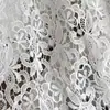 Vendas Diretas do Fabricante! Tecido Renda Oca Solúvel em Água com Padrão Floral para Toalhas de Mesa, Sofás, Roupas, Bordado Branco