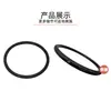 Anillo de Plástico Transparente Diámetro Interior 12.5cm Asa Accesorios para Maletas Material Plástico Círculo Asa de Bolsa de Cuero Bolsa Accesorios de Material Plástico