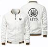 2023 Primavera Comercio Exterior Delgada Transfronteriza wish Casual Coche Estándar Chaqueta Abrigo Hombre Delgada Cremallera Chaqueta Blanca