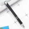 Pluma de luz de metal en stock al por mayor bolígrafo táctil lámpara LED bolígrafo multifunción tres en uno bolígrafo de luz con logo imprimible