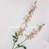 Chihiro Flor Artificial 2 Garfos Delphinium Azul Roxo Casamento Flor Falsa Auditório Casamento Cena Decorativa Estrada Arranjo de Flores Vestido Macio