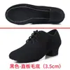 Zapatos de Baile Latino para Mujer, Tacones Altos, Zapatos de Baile para Adultos de Cuatro Estaciones, Especial para Profesores, Práctica, Sociales, Estándar Nacional, Zapatos de Baile de Tela Oxford