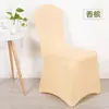 Fundas Elásticas Rojas y Blancas para Sillas de Restaurantes, Banquetes y Hoteles, Cobertura Total, a Prueba de Polvo, Fundas para Sillas de Boda, Fundas de Taburete de una Pieza