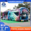 Fabricante de Comercio Exterior Pista de Obstáculos Inflable de PVC Castillo Inflable Tobogán Diversión Tobogán Inflable Castillo de Juegos Inflable para el Hogar