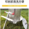 Máquina de prensa de cera envío gratis máquina de prensa de miel máquina de prensa de cera herramientas apícolas extractor de miel malla acero inoxidable pequeño manual