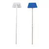 Cepillo de Limpieza de Mango Largo Transfronterizo para Pisos de Vidrio y Azulejos, Cepillo Desmontable de Doble Cara para Azulejos y Bañeras, Cepillo de 360 Grados