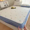 Colcha pieza única funda de cama protector de colchón funda de cama algodón puro 100% todo algodón funda de colchón ajustable 2026 funda de cama