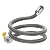 Manguera Universal con Conector a Prueba de Salpicaduras, Extensor de Grifo Universal Extendido de Acero Inoxidable, Tubo de Extensión