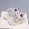 Zapatos Deportivos para Niñas 2026 Otoño Nuevo Estilo Malla Transpirable Niños Medianos y Grandes Temporada de Regreso a la Escuela Cómodos Casuales Zapatos Tipo Papá