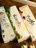 Caixa de Presente Shortbread Bolo Caixa de Papel para Confeitaria Amarela Caixa para Confeitaria Floco de Neve Caixa de Embalagem para Bolo Lunar Chinês Tipo Gaveta de Papel Kraft Pequena