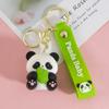 Novo Desenho Animado Chaveiro Pingente de Panda de Bambu Casal Bolsa Pingente de Viagem Promoção Local Mercado Noturno Pequenos Presentes Atacado