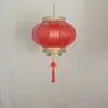 6# Venda Direta Exterior À Prova D'água Estilo Chinês Publicidade Lanternas Vermelhas Grandes Estilo Antigo Decoração de Hotel Lanternas de Melão de Inverno Lanternas de Pele de Ovelha