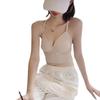 Sujetador de Belleza Cruzada con Copa Fija Sin Costuras Push-up Soporte Superior Antideslizante Ligero Tipo Top de Tubo Interior Sin Costuras para Uso Exterior Envoltura de Pecho para Mujer