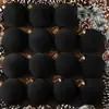 6cm 15 Piezas Bolas de Navidad Afelpadas Transfronterizas Decoraciones de Bolas para Árbol de Navidad Afelpadas Adornos de Plástico para Colgar en Navidad