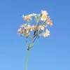 Flores de Louro em Miniatura, Flores Artificiais para Exibição na Sala de Estar de Casa, Decoração de Casa Modelo de Casamento, Adereços de Fotografia