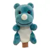 Lindo animalito perrito conejo panda muñeco de dedo muñeco de peluche muñeco muñeco de mano interactivo para padres e hijos muñeco muñeco