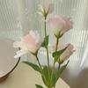 Flor Artificial Lisianthus Popular Ins Flor Falsa Decoração para Casa Sala de Estar Enfeites Arranjo de Casamento Adereços para Fotografia