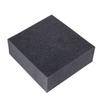 Caja de embalaje de bloque de esponja ignífuga en blanco y negro de densidad media y alta personalizada, material de embalaje amortiguador, lámina de esponja autoadhesiva
