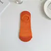 Calcetines de Mujer de Color Caramelo Ultra Delgados de Verano, Medias Invisibles de Terciopelo, Calcetines Delgados Lisos de Malla Fina para Mujer Antideslizantes
