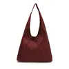 Bolsa de Ombro Xadrez Grande Capacidade Estilo Japonês e Coreano para Mulheres Verão 2025 Moda Retrô Versátil Bolsa Tote de Ombro para o Dia a Dia