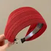 Diadema retro de ala ancha con lunares, adecuada para frentes amplias, para lavarse la cara, uso diario, versátil, ligera y que irradia una vibra lujosa y sofisticada
