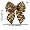 Tecido Bordado Patch Elemento Estampa de Leopardo Americano Retrô Câmera Batom Múltiplos Padrões Patch para Roupa Adesivo Emblema Bordado de Computador