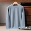 Suéter 100% cachemira pura para hombre, mangas raglán, patrón trenzado, engrosado y cálido, jersey de punto para otoño e invierno, adecuado como capa base