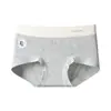 Calcinhas de Algodão Coloridas Naturais Pura Algodão Estilo Hipster Sem Costura Tamanho Plus Size Boxer Briefs 10A Virilha Estendida Antibacteriana Calcinhas 100% Algodão para Mulheres