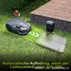 Robot Cortacésped Totalmente Automático para Jardín y Césped, con Detección Automática de Obstáculos y Control por App