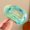 Elegante pinza grande plana para el cabello, pinza de garra de abulón, pinza plana de pico de pato para peinar el cabello, cómoda de llevar, nuevo pinza para el cabello 2026