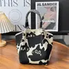 Festival do Barco-Dragão de 2026 Bolsa de Tricô Saudável com Padrão de Barco-Dragão e Panda, Bolsa de Mão para Compra em Lote Corporativo, Bolsa de Presente de Retorno para Zongzi