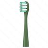 Adequado para escova de dentes elétrica Xiaoshi Showsee Head D1/D2/D3 Limpeza Verde Oliva Universal Substituição Adulto Cerdas Macias