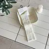 Nuevos Calcetines Largos de Color Maillard para Todas las Estaciones, Usables, con Textura de Doble Aguja, Simples y Versátiles, Calcetines de Media Pantorrilla Estilo Japonés que Favorecen la Figura