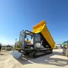 Vehículo de Transporte de Oruga Grande Transfronterizo 8-20 Toneladas Volquete de Ingeniería Todo Terreno Vehículo de Transporte de Oruga de Alta Velocidad