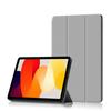 Aplicável ao estojo protetor para tablet Redmi Pad SE Estojo protetor de 11 polegadas vermelho Mi Pad SE estojo macio com três dobras estojo de couro com tudo incluído