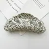 Shangxuan Joyería Pinza para el Cabello de Ácido Acético Cabeza de Leopardo Pinza para el Cabello Pinza para el Cabello Elegante Tamaño Grande Pinza de Tiburón Pinza para el Cabello de Disco