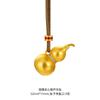 Colar de corda de cabaça de esmalte de seda oca de ouro antigo chinês novo e quente