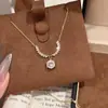 Collar de Oro con un Toque de Lujo Ligero y Exclusivo, un Regalo de Alta Gama para tu Novia, Exquisito y Elegante, Versátil para el Uso Diario, Cadena para la Clavícula