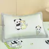 Funda de almohada infantil de seda de hielo de dibujos animados clase A individual 30X50 Verano 2026 Nuevo modelo Refrigerante Funda para núcleo de almohada de seda de hielo