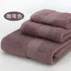 Conjunto de toalha de rosto e toalha de banho de algodão para todas as estações, 12 cores em estoque, conjunto de presente para compra em atacado, fornecimento direto do fabricante