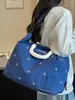 Bolsa cruzada ShuaiMijia de gran capacidad para el gimnasio, bolsa de mano para viajes cortos, bolsa de almacenamiento de equipaje para exteriores para mujer