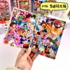 Caderno Original Cartoon A7 Acrílico de Folhas Soltas, Caderno de Estudante Anime Estética Fofa Feminina