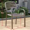 Mesas y Sillas de Mimbre para Exteriores, Sillas de Mimbre Sintético, Juego de Mesa y Sillas de Hierro Forjado para Cafetería y Tienda de Té para Patio, Juego de Cinco Piezas para Ocio al Aire Libre