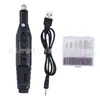 Lijadora de uñas USB tipo bolígrafo lijadora de uñas individual compacta eléctrica para uñas eléctrica para uñas