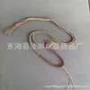 Collar con Cuerda de Nudo de Diamante Tejido a Mano diy Cuerda de Algodón de Xizang Lanyard para Cuello de Thangka Buda Portátil Estilo Chino
