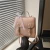 Mochila de Encaje con Lazo de Moda y Dulce para Mujer 2025 Nuevo Verano Casual Bolso de Mano Multiusos de Gran Capacidad
