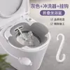 Bañera de asiento plegable multifuncional para uso doméstico, no requiere agacharse, adecuada para el tratamiento de hemorroides, vaporización, remojo y lavado, para hombres, mujeres y cuidado posparto