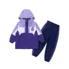 Ropa de Jardín de Infancia Ropa de Primavera, Otoño e Invierno para Estudiantes de Primaria Traje de Uniforme Escolar Ropa de Emergencia Traje de Tres Piezas Ropa para Clases de Deportes al Aire Libre para el Inicio de Clases