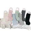 Meias finas de algodão para primavera femininas, estilo ballet, sem pé, meias rendadas empilhadas da moda, aquecedores de perna versáteis com proteção solar